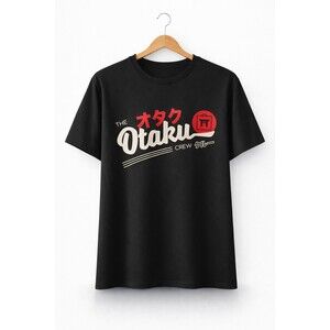 The Otaku Box Exclusive The Otaku Crew T-Shirt Waifu Large New CR80 Anime